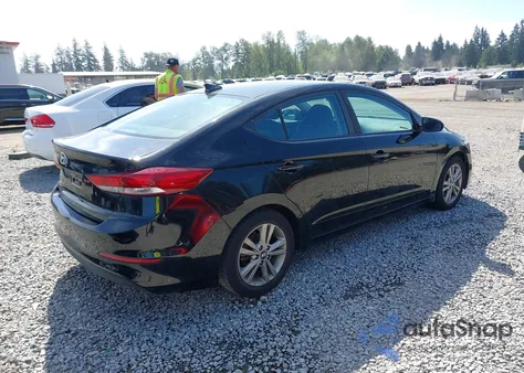 2018 Hyundai Elantra Sel из США, поврежденный, VIN KMHD84LF8JU452365